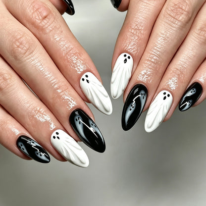 Halloween Geist Nagelkunst Brehn