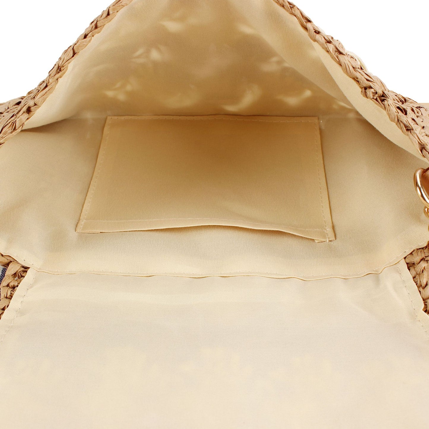Handtasche Im Geflochtenen Blumenmuster Brehn