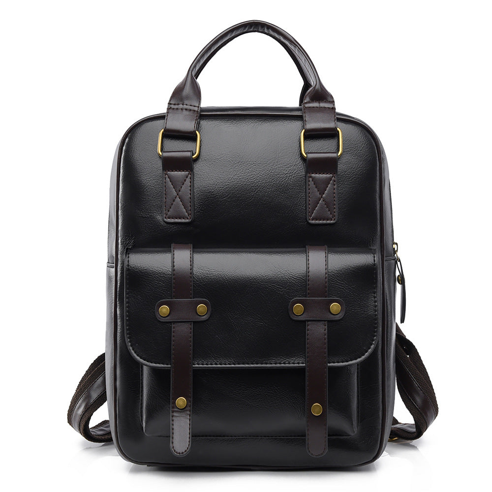 Vintage Leder Multifunktionaler Rucksack Brehn