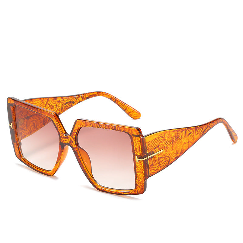 Einzigartige Oversized Geometrische Sonnenbrille Brehn