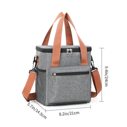 Isolierte Multi-Taschen Lebensmittel Aufbewahrung Kühltasche Brehn