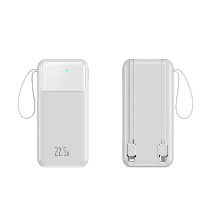 Tragbare Powerbank mit Zusätzlichem Handgelenkriemen und Smart-LED-Anzeige Brehn