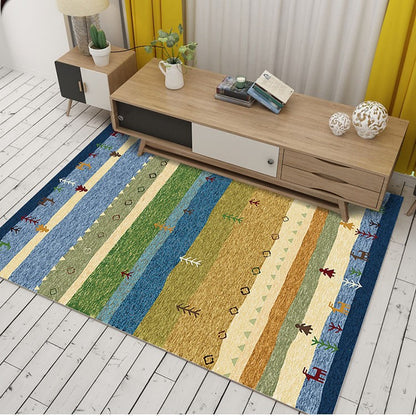 Dekorativer Patchwork-Teppich Brehn