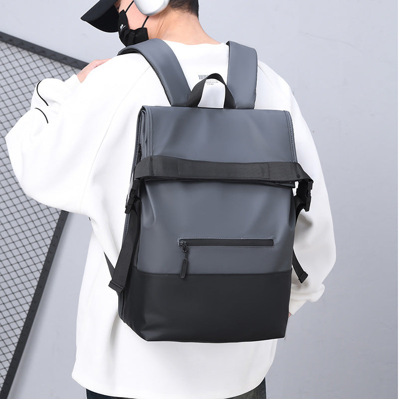 Wasserdichter Multifunktions-Rolltop-Rucksack Brehn