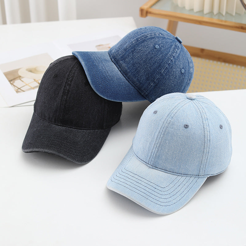 Damen lässige und modische Denim-Basecap Brehn