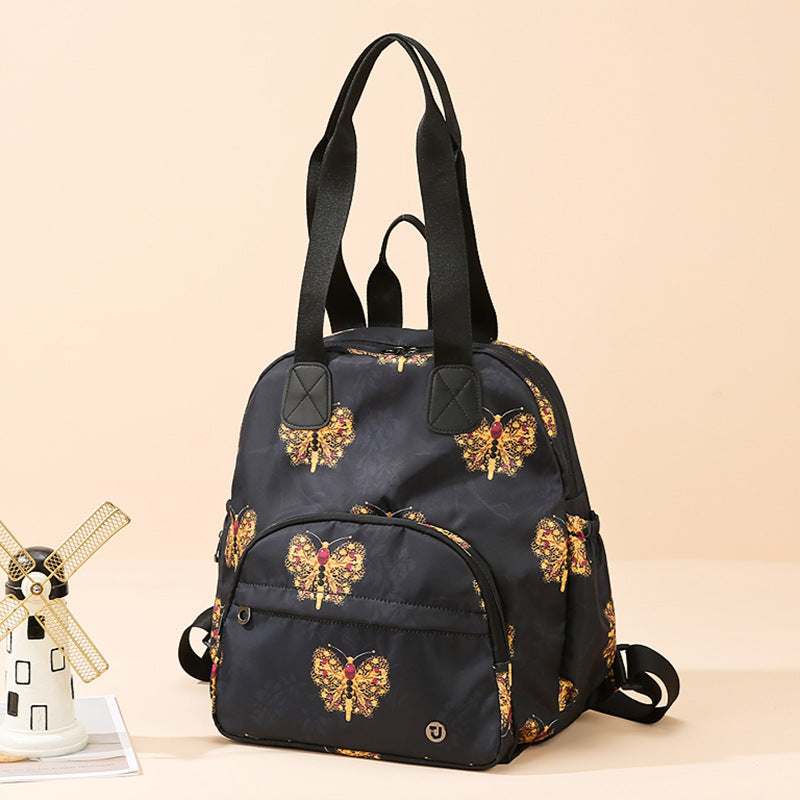 Blumenmuster Multi-Funktions-Rucksack Brehn
