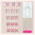 Elegantes florales Design Press-On-Nagel-Set Brehn