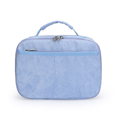 Erdbeerdruck isolierte Lunch-Tasche