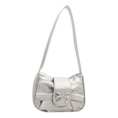 Elegante Schleifenakzent Schultertasche Brehn