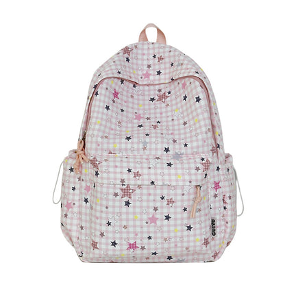 Stylische Gepunktete Sternenmuster Rucksack Brehn