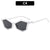 Geometrische Rahmen Sonnenbrille