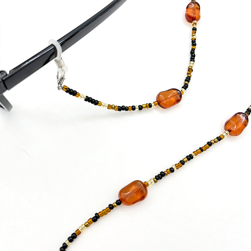Stylischer Perlen-Brillenhalter Brehn