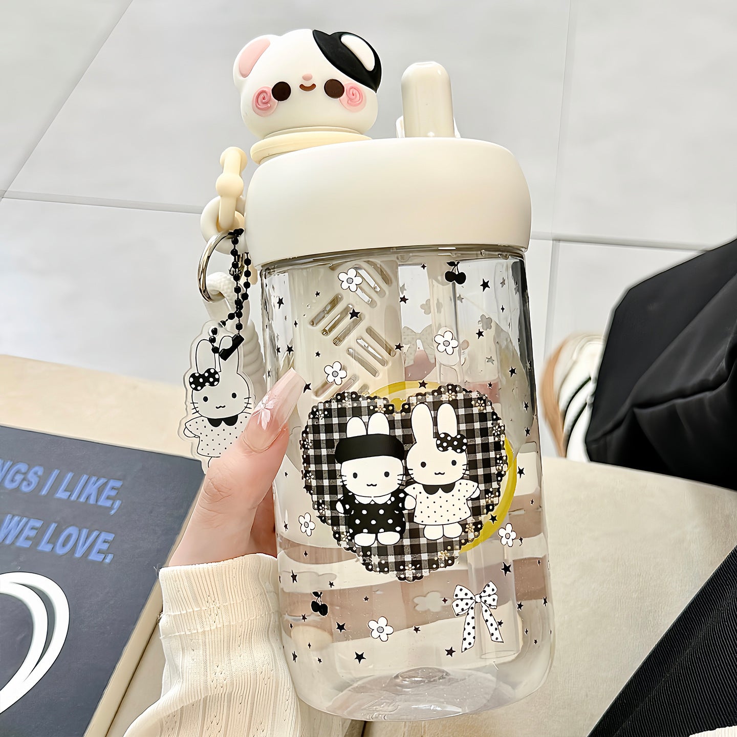 Damen Trinkflasche mit lustigem Design Brehn