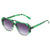 Damen auffällige oversized Sonnenbrille mit einzigartigem Rahmen Brehn