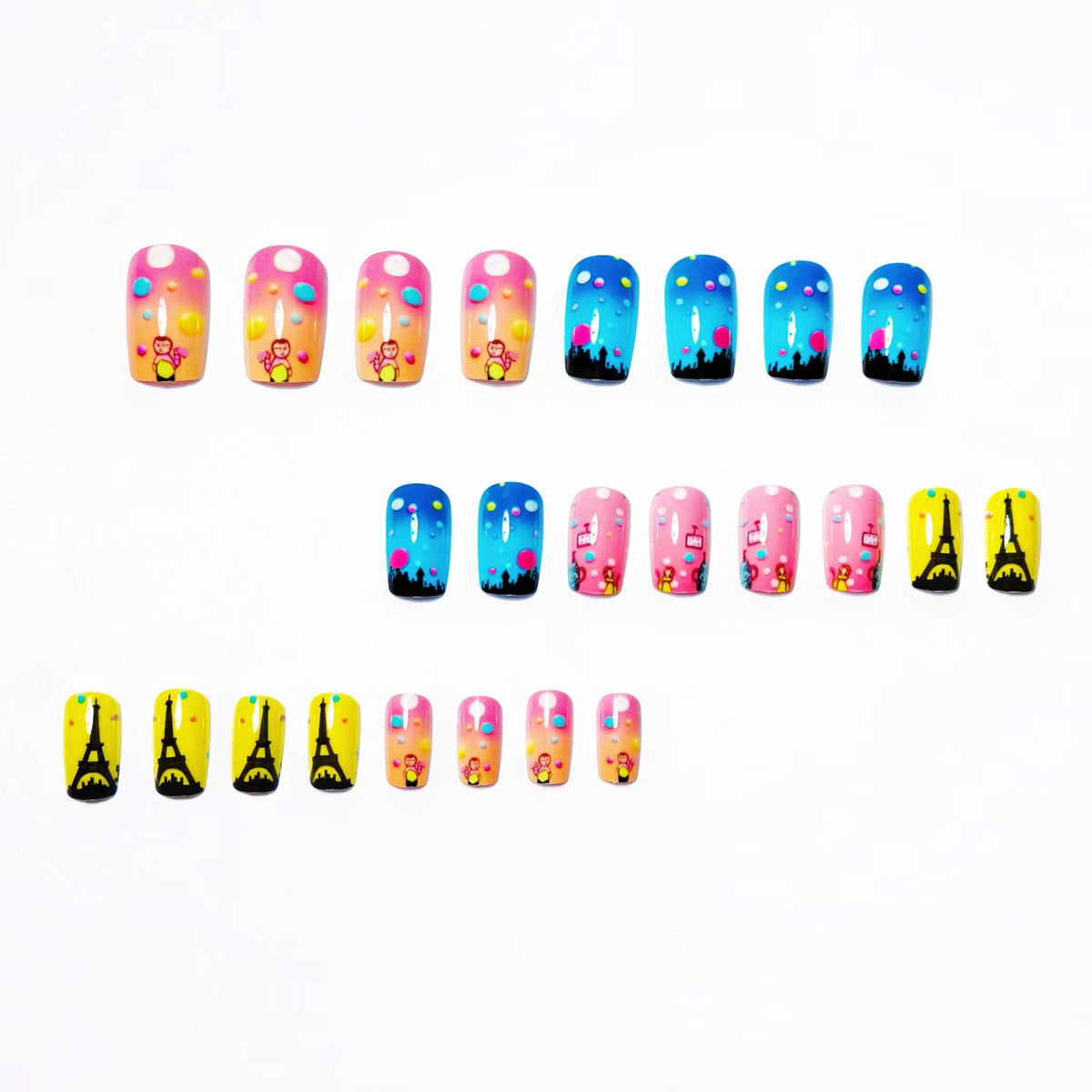 Kreative Nail Art mit Pariser Motiven Brehn