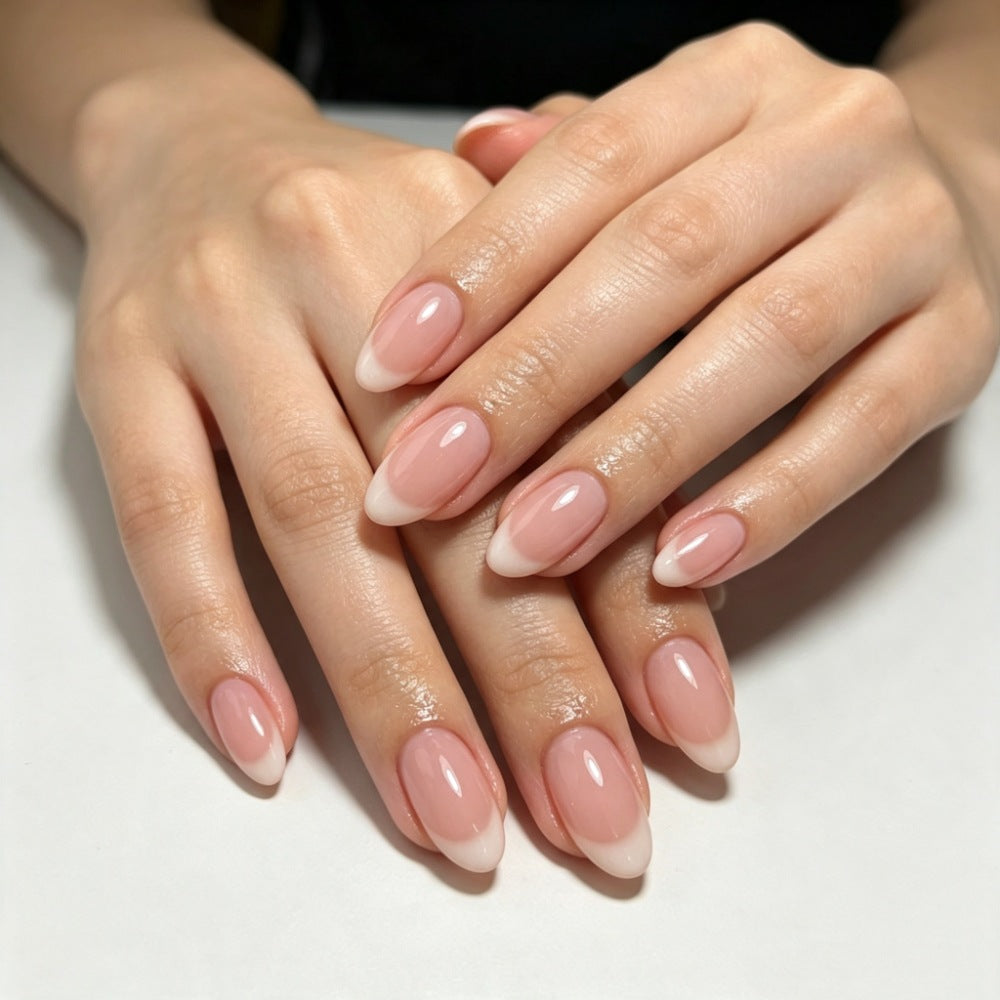 Künstlerisches Press-On-Nagelset mit himmlischem Design Brehn