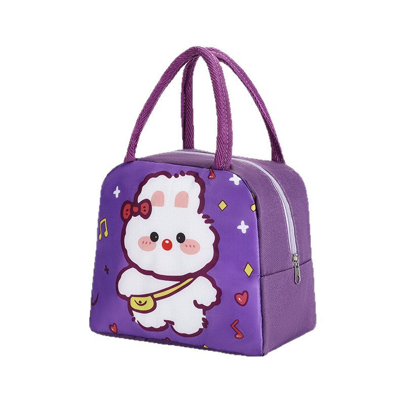 Süße katzenmotivierte isolierte Lunch-Tasche Brehn