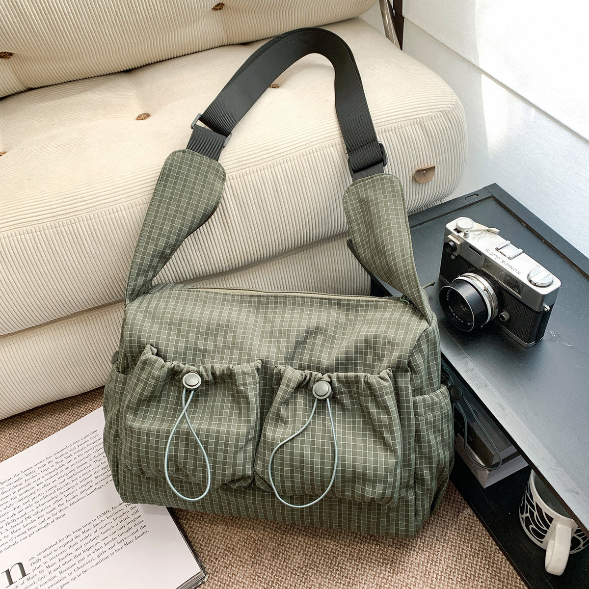 Multi-Taschen Utility Schultertasche