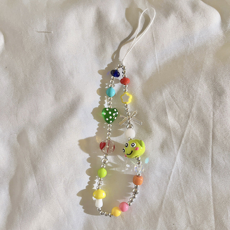 Bunte Perlen Charm Brillenhalter Brehn