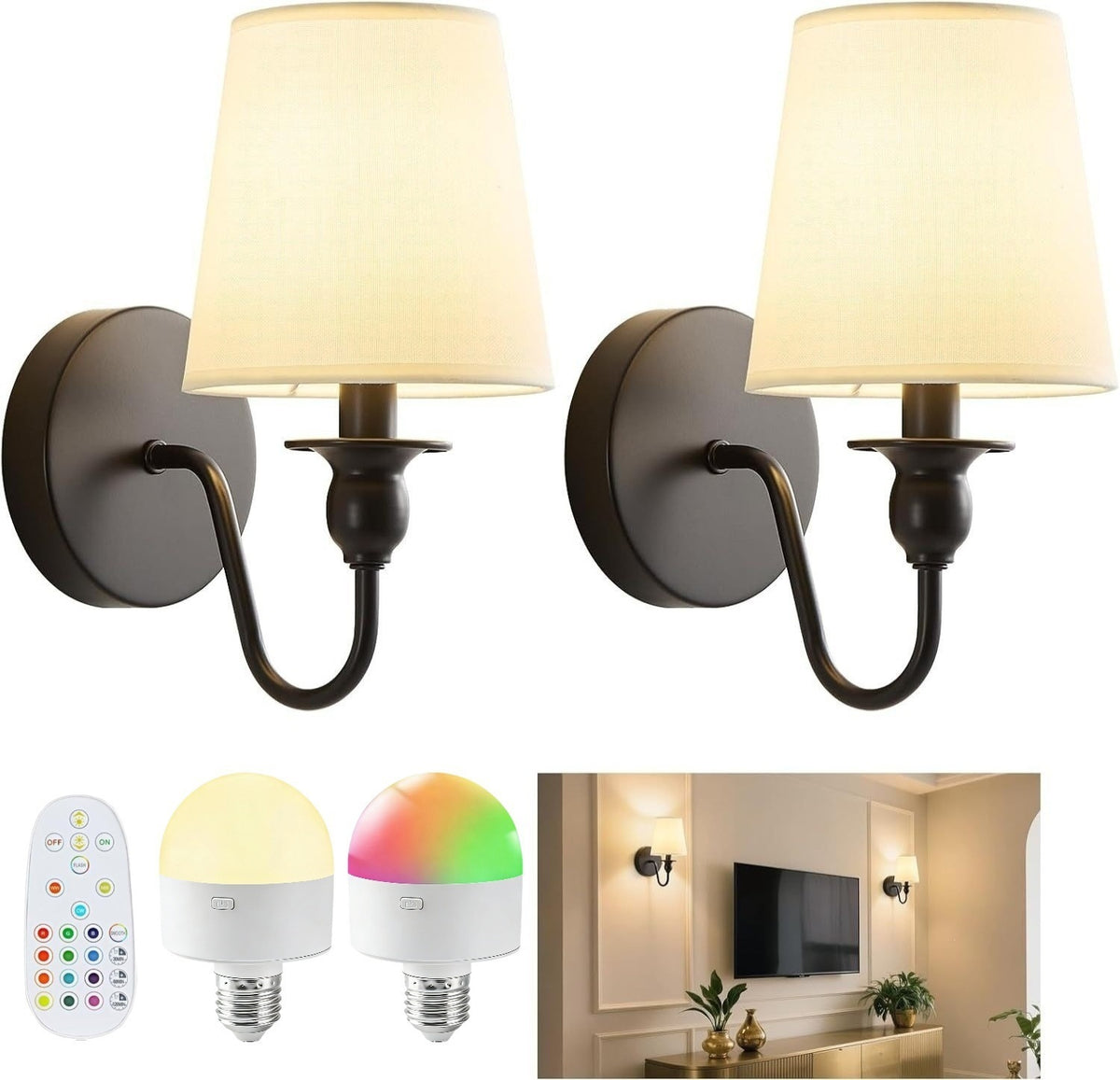 Smart LED Wandleuchte