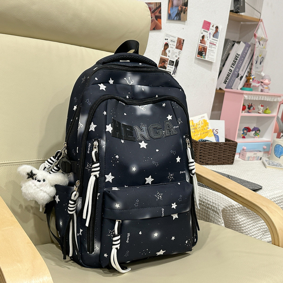 Stylischer Multi-Functional Rucksack mit dekorativen Akzenten Brehn