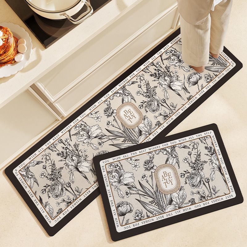Floral Küchen Komfortmatte Brehn