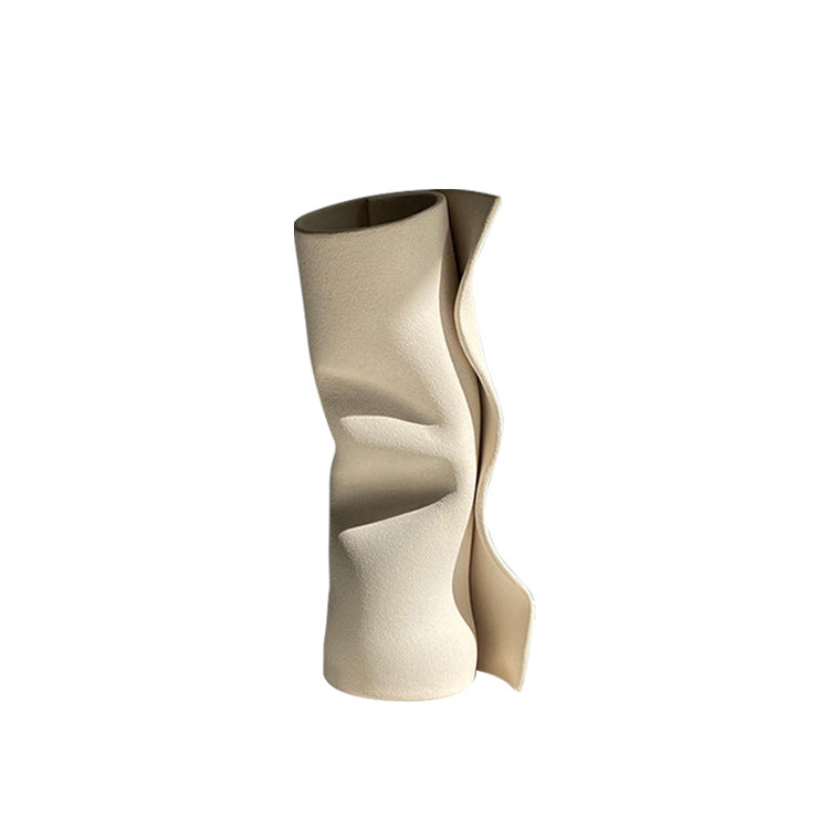 Skulpturaler Twist Dekorative Vase