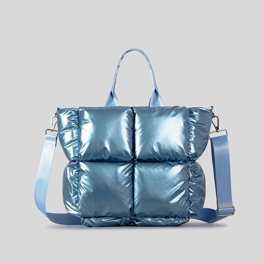 Gepolsterte Puffer-Handtasche