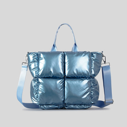 Gepolsterte Puffer-Handtasche