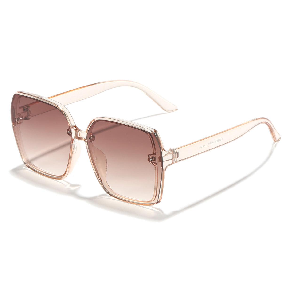 Damen stilvolle quadratische Sonnenbrille mit gradienten Gläsern Brehn