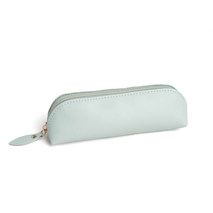 Premium Leder Reißverschluss Bleistift Etui Brehn
