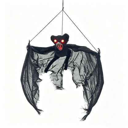 Gruselige Fledermaus Dekofigur