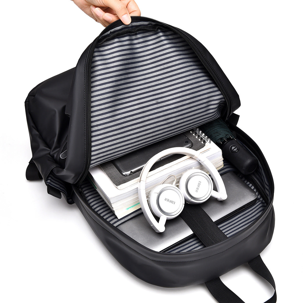 Praktischer Rucksack mit Wasserabweisendem Material und Ergonomischem Design Brehn