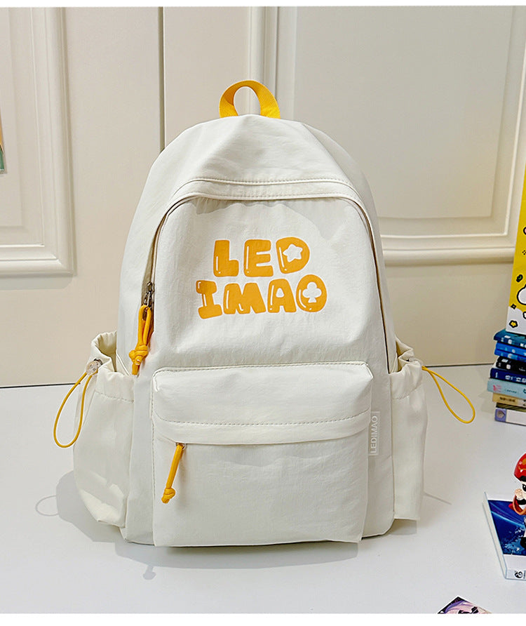 Lässiger Grafikdesign-Schulrucksack