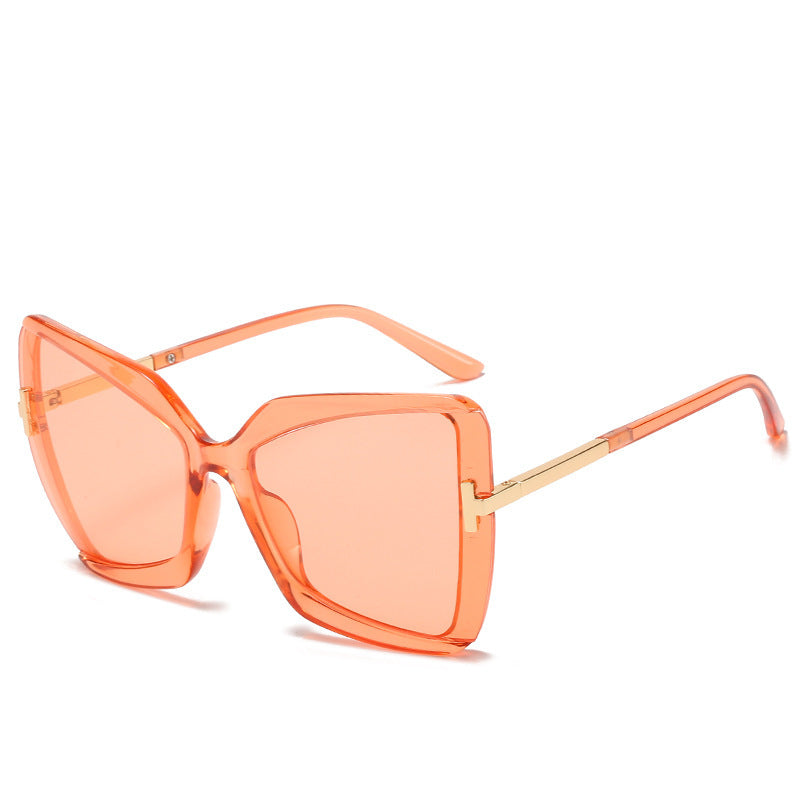 Luxuriöse Übergroße Schild Sonnenbrille Brehn