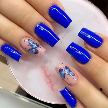 Floral Gradient Nail Art Design Kit Brehn
