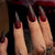 Gothic Stiletto Press-On Nagelkunst Set Brehn
