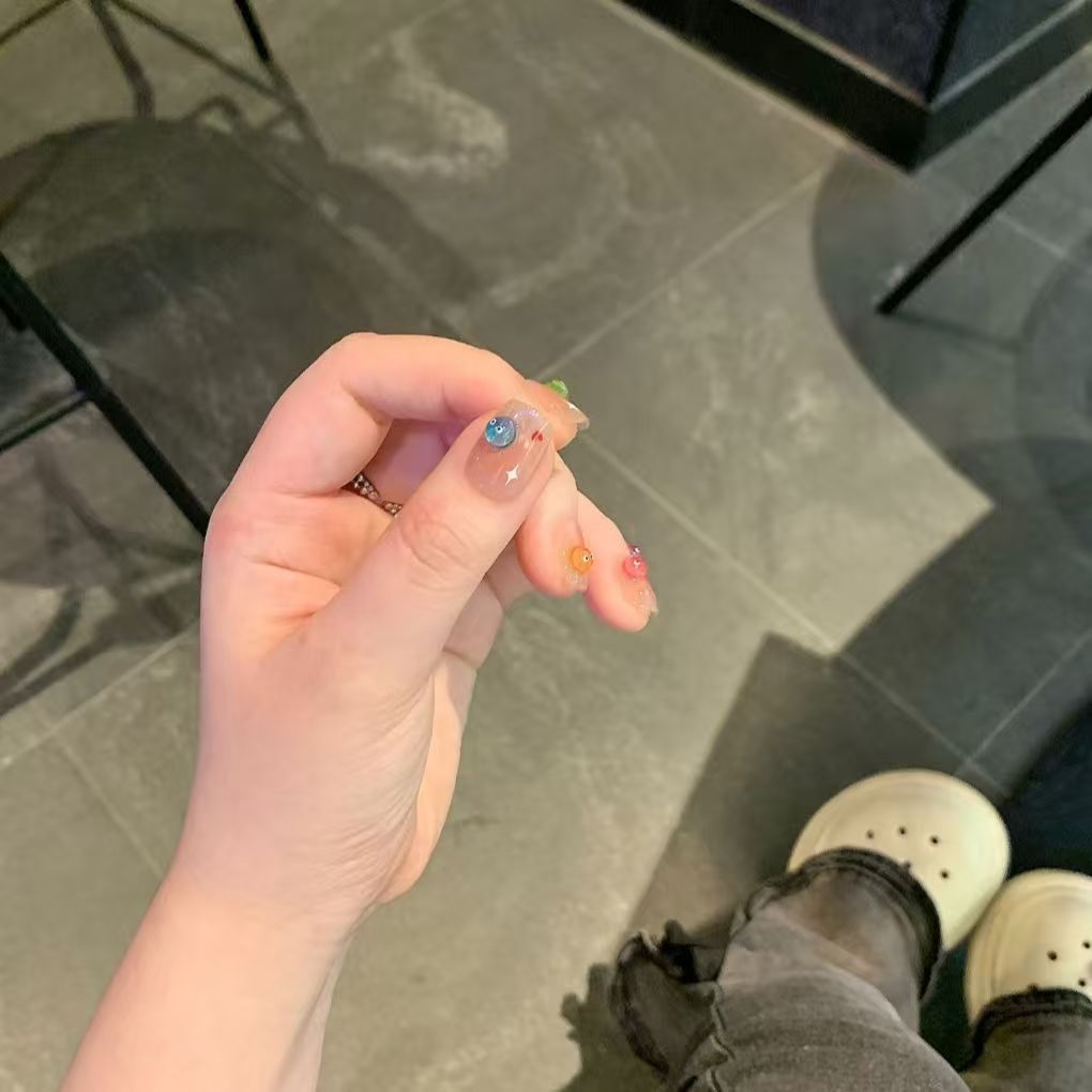 Verspielte Kunst Nagelspitzen