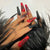 Halloween-Themen Press-On Nagelkunst Brehn