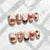 Verspieltes Cupcake-Thema Press-On Nagelkunst Set Brehn
