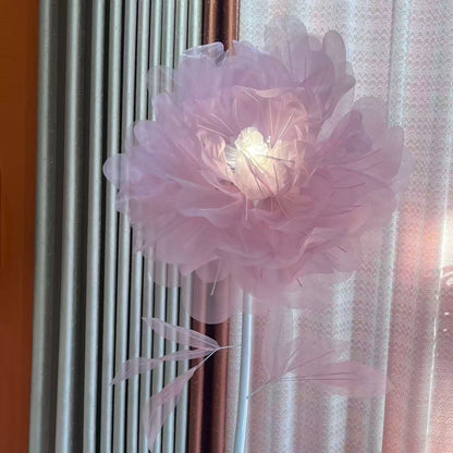 Florale dekorative Stehlampe