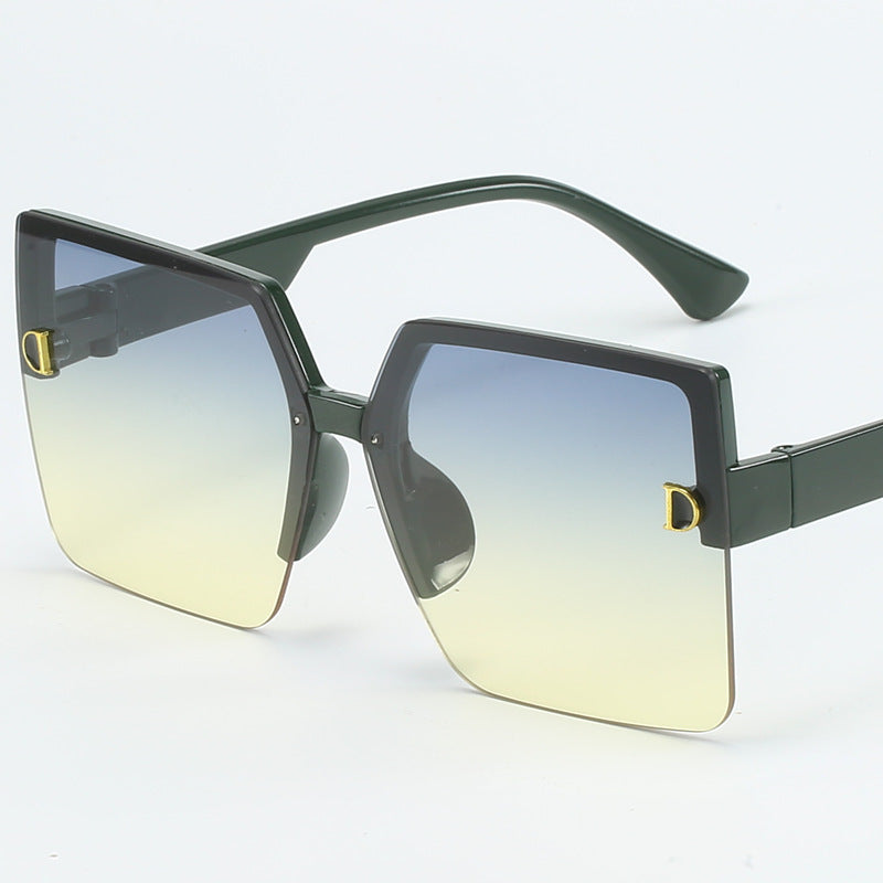Damen Oversized-Sonnenbrille mit hochwertigem Farbverlauf Brehn