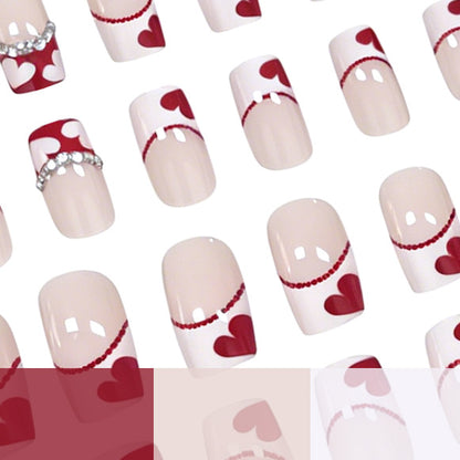 Herz-Themen Nagelkunst Set Brehn
