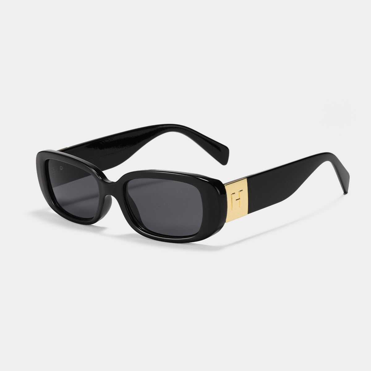 Damen modische Sonnenbrille mit ergonomischem Kunststoffrahmen und breiten UV-Schutz Gläsern Brehn