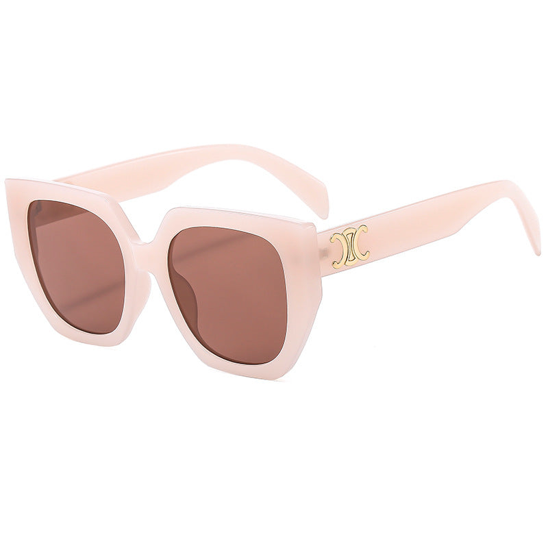 Damen Statement-Sonnenbrille mit glamourösem Rahmen Brehn