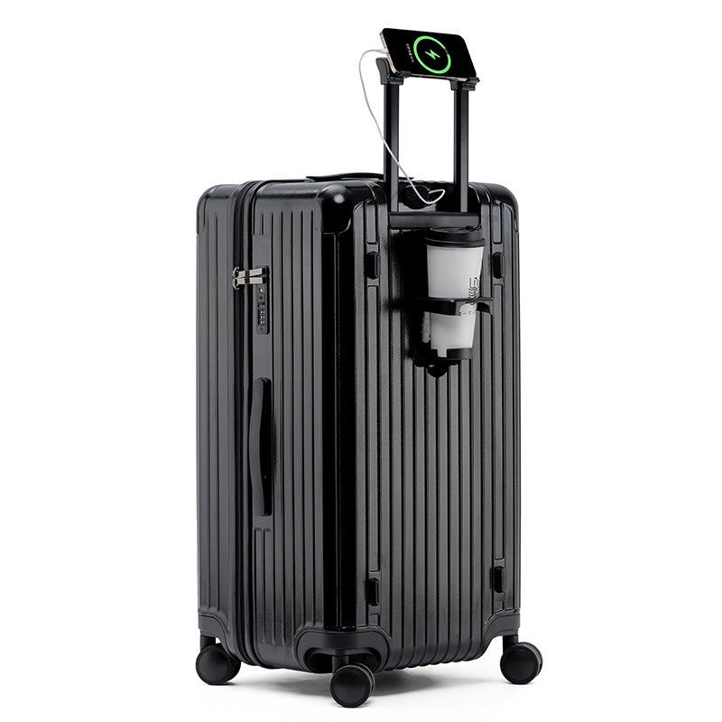 Smart Charging Rolling Suitcase Brehn