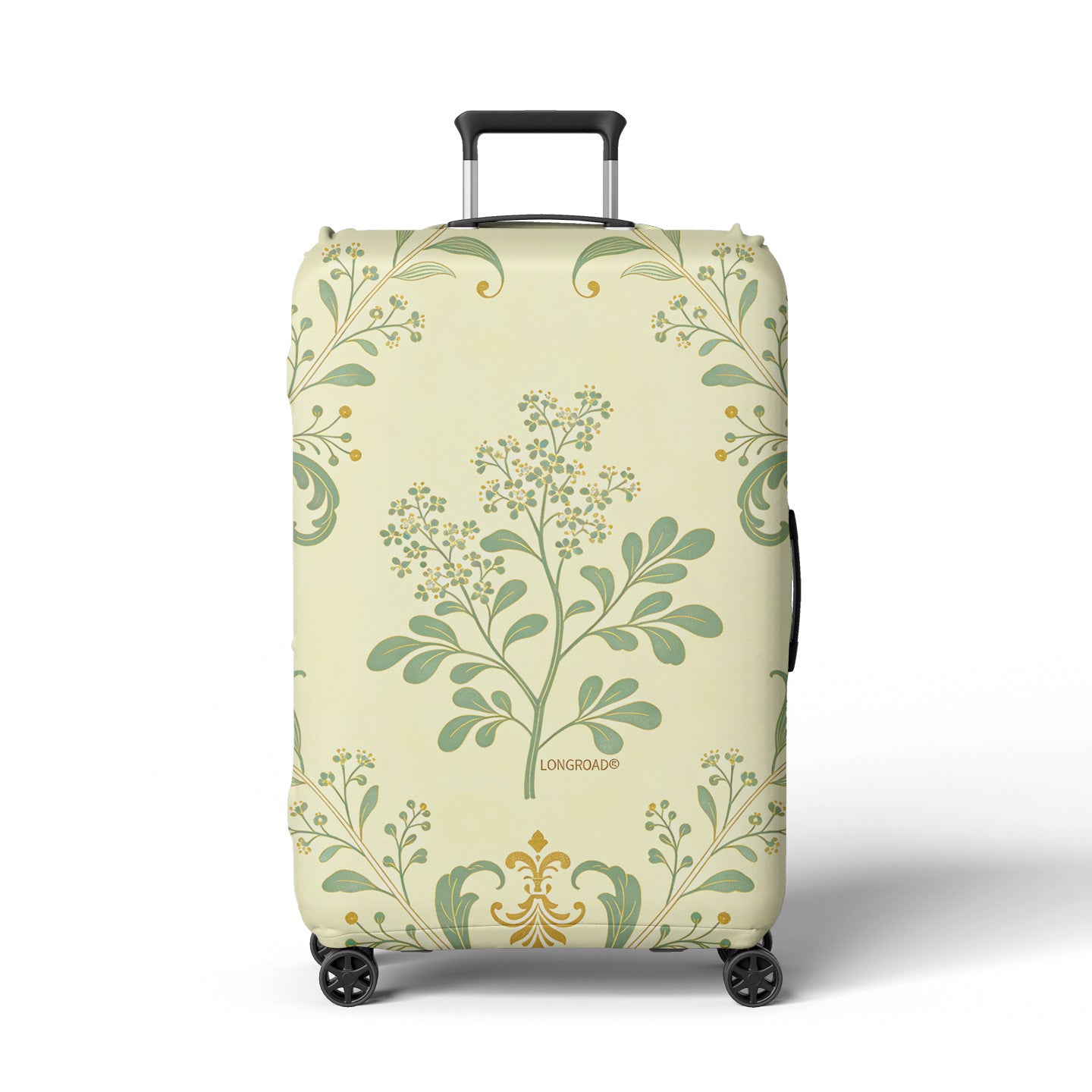 Damen Kofferschutz mit eleganten Blumenmuster Brehn