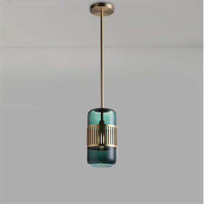 Stylische Glas Pendelleuchte