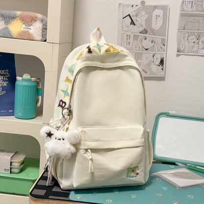 Trendy Bestickter Schulrucksack Brehn