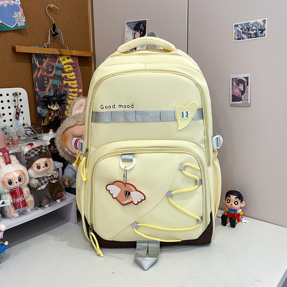 Rucksack mit Stilvollem Design und Praktischen Außenfächern Brehn